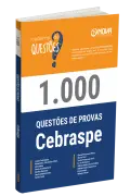 Produto Livro 1.000 Questões Gabaritadas da CEBRASPE - Nova Concursos