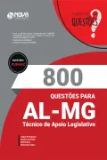 Produto 800 Questões Gabaritadas AL-MG - Técnico de Apoio Legislativo em PDF - Nova Concursos