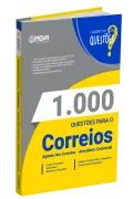 Produto Livro 1.000 Questões Gabaritadas para o CORREIOS - Agente dos Correios - Atendente Comercial - Nova Concursos
