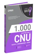 Produto Livro 1.000 Questões Gabaritadas CNU - Bloco 8 - Intermediário - Saúde - Nova Concursos