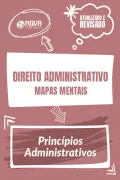 Produto Mapas Mentais Direito Administrativo - Princípios Administrativos (PDF) - Nova Concursos