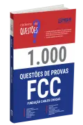 Produto Livro 1.000 Questões Gabaritadas da FCC - Nova Concursos
