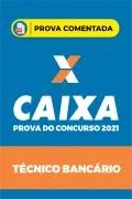 Produto Prova Comentada CAIXA ECONÔMICA FEDERAL - Técnico Bancário Novo em PDF - Nova Concursos