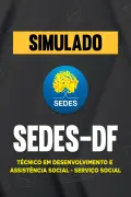 Produto Simulado - SEDES-DF - Especialista em Desenvolvimento e Assistência Social - Serviço Social - Nova Concursos
