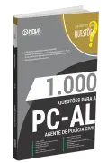 Produto Livro 1000 Questões Gabaritadas para PC-AL - Agente de Polícia Civil - Nova Concursos