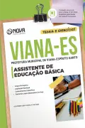 Apostila Prefeitura de Viana-ES 2026 em PDF - Assistente de Educação Básica - Nova Concursos
