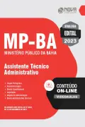 Apostila MP-BA em PDF - Assistente Técnico Administrativo - Nova Concursos