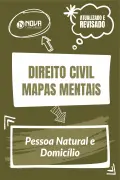 Produto Mapas Mentais Direito Civil - Pessoa Natural e Domicílio (PDF) - Nova Concursos