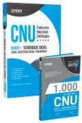 Produto Combo CNU - Bloco 1 - Seguridade Social: Saúde, Assistência Social e Previdência - Nova Concursos