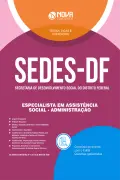 Apostila SEDES-DF 2026 em PDF - Especialista em Desenvolvimento e Assistência Social (EDAS) - Administração - Nova Concursos