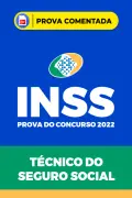 Produto Prova Comentada INSS - Técnico do Seguro Social em PDF - Nova Concursos