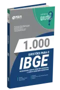 Produto Livro 1.000 Questões Gabaritadas para o IBGE - Recenseador, Agente Censitário Municipal e Agente Censitário Supervisor - Nova Concursos