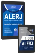 Produto Combo ALERJ 2026 - Especialista Legislativo Nível III - Nova Concursos