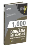 Produto Livro 1.000 Questões Gabaritadas para a Brigada Militar - RS - Soldado Primeira Classe - Nova Concursos
