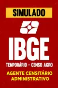 Produto Simulado - IBGE - Temporário 2026 - Censo Agro - Agente Censitário Administrativo - Nova Concursos