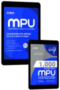 Produto Combo MPU Analistas e Técnicos - Comum aos Cargos - Nova Concursos