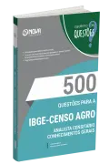 Produto Livro 500 Questões Gabaritadas para IBGE Temporário - Analista Censitário - Conhecimentos Gerais - Nova Concursos