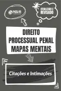 Produto Mapas Mentais Direito Processual Penal - Citações e Intimações (PDF) - Nova Concursos