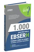 Produto Livro 1.000 Questões Gabaritadas para o EBSERH - Comum a Todos os Cargos: Área Médica, Assistencial e Administrativa - Nova Concursos