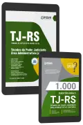 Produto Combo TJ-RS - Técnico do Poder Judiciário - Área Administrativo-Judiciária - Nova Concursos