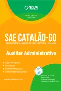 Apostila SAE Catalão em PDF - GO - Auxiliar Administrativo - Nova Concursos