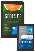 Produto Combo SEDES-DF 2026 - Especialista em Desenvolvimento e Assistência Social (EDAS) - Psicologia - Nova Concursos