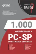 Produto 1.000 Questões Gabaritadas PC-SP - Investigador e Escrivão em PDF - Nova Concursos