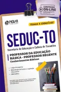 Apostila SEDUC-TO em PDF - Professor da Educação Básica - Professor Regente (Conhecimentos Básicos) - Nova Concursos