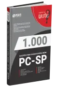 Produto Livro 1.000 Questões Gabaritadas PC-SP - Nível Médio - Nova Concursos