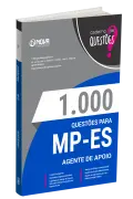 Produto Livro 1000 Questões Gabaritadas para MP-ES - Agente de Apoio - Nova Concursos