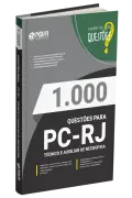 Produto Livro 1.000 Questões Gabaritadas PC-RJ - Auxiliar e Técnico de Necropsia - Nova Concursos