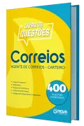 Produto Livro 400 Questões Comentadas dos Correios - Agente de Correios - Carteiro - Nova Concursos