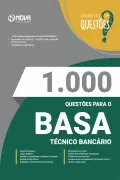 Produto 1.000 Questões Gabaritadas BASA - Técnico Bancário em PDF - Nova Concursos