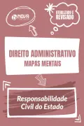 Produto Mapas Mentais Direito Administrativo - Responsabilidade Civil do Estado (PDF) - Nova Concursos