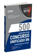 Produto Livro 500 Questões Gabaritadas para Unificado RN - Conhecimentos Comuns - Nova Concursos