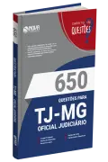 Produto Livro 650 Questões Gabaritadas TJ-MG - Oficial Judiciário - Nova Concursos