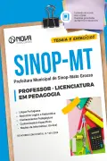 Apostila Prefeitura de Sinop - MT em PDF 2026 - Professor - Licenciatura em Pedagogia - Nova Concursos