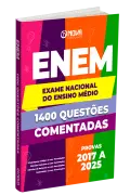 Produto Livro 1.400 Questões Comentadas - ENEM - Nova Concursos