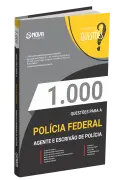 Produto Livro 1.000 Questões Gabaritadas PF - Agente e Escrivão de Polícia Federal - Nova Concursos