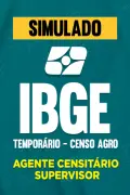 Produto Simulado - IBGE - Temporário 2026 - Censo Agro - Agente Censitário Supervisor - Nova Concursos