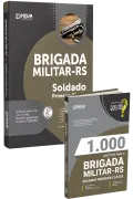Produto Combo Brigada Militar - RS - Soldado Primeira Classe - Nova Concursos