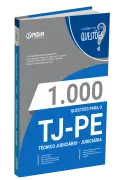 Produto Livro 1.000 Questões Gabaritadas TJ-PE - Técnico Judiciário - Judiciária - Nova Concursos