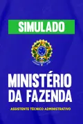 Produto Simulado - Ministério da Fazenda - Assistente Técnico Administrativo - Nova Concursos