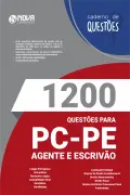 Produto 1.200 Questões Gabaritadas para PC-PE 2024 - Agente e Escrivão em PDF - Nova Concursos