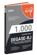 Produto Livro 1.000 Questões Gabaritadas DEGASE - Comum aos Cargos de Agente Administrativo e Agente de Segurança Socioeducativa - Nova Concursos