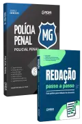 Produto Combo Polícia Penal MG 2026 - Policial Penal - Apostila + Livro de Redação (pós-edital) - imp - Nova Concursos