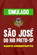 Produto Simulado Prefeitura de São José do Rio Preto-SP - Agente Administrativo - Nova Concursos