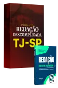 Produto Redação Descomplicada - TJ-SP Escrevente Técnico Judiciário - Conteúdo + Correção + Livro Bônus! - Nova Concursos