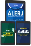 Produto Combo ALERJ 2026 - Especialista Legislativo Nível III - 3 em 1 (pós-edital) - Nova Concursos