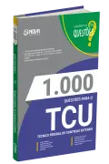 Produto Livro 1.000 Questões Gabaritadas TCU - Técnico Federal de Controle Externo - Nova Concursos